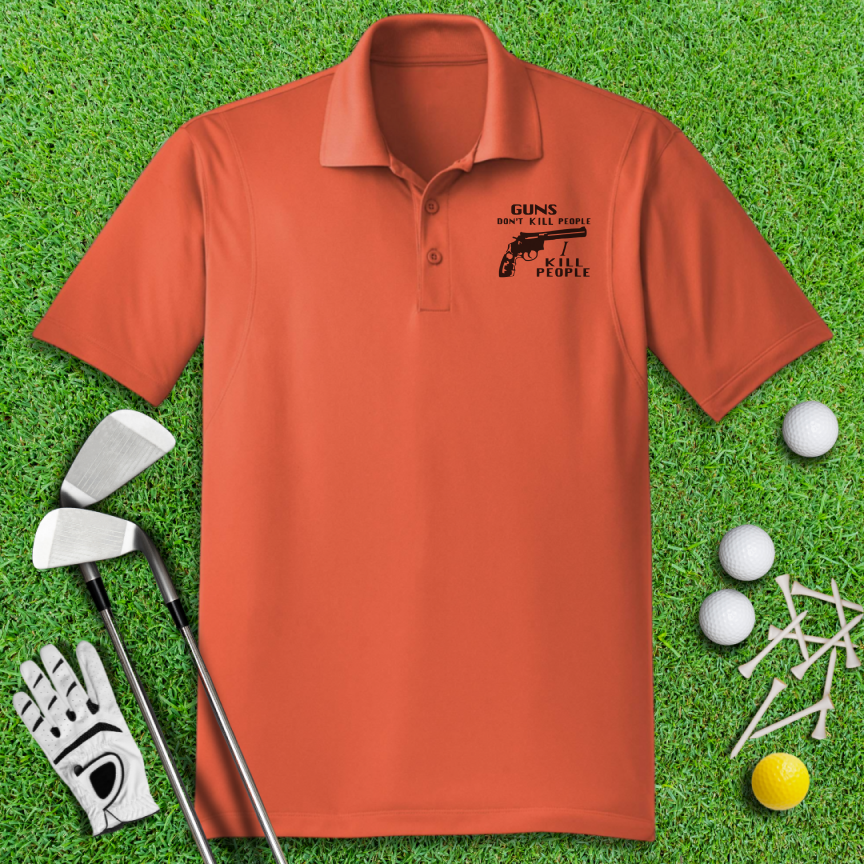Happy Gilmore Mr. Larson Polo Shirt