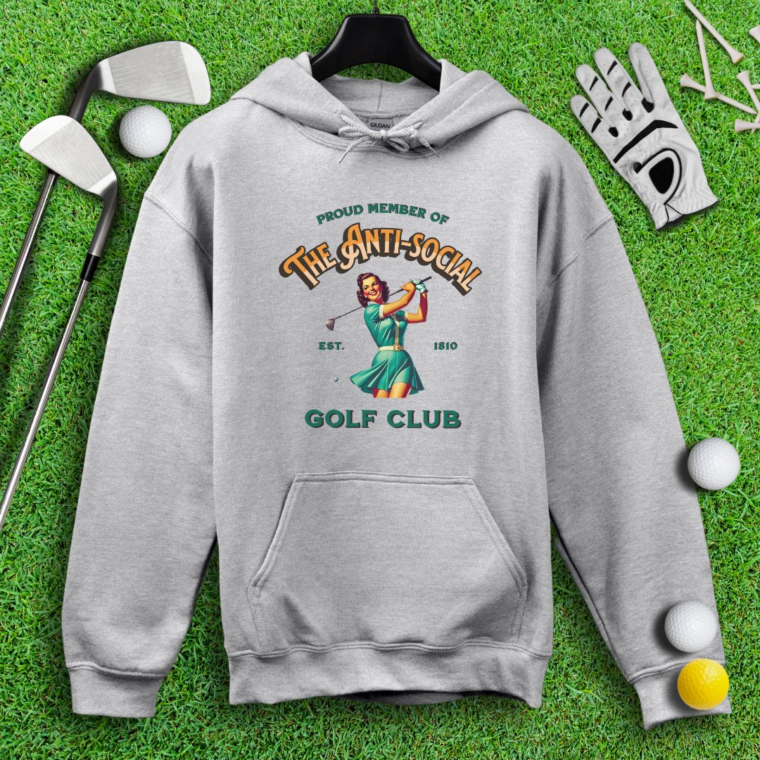 Anti - Social Club Hoodie - TeeHee Golf Gear