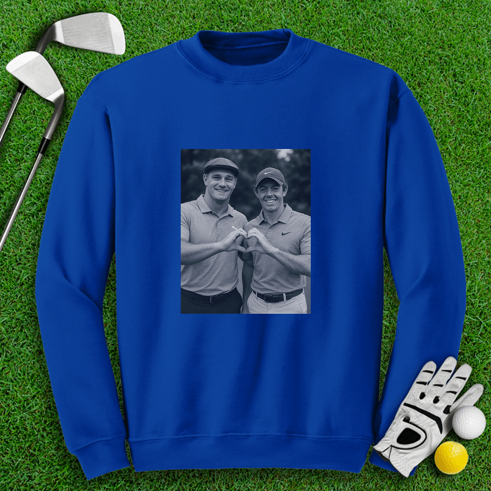 Bryson Rory Besties Crewneck - TeeHee Golf Gear