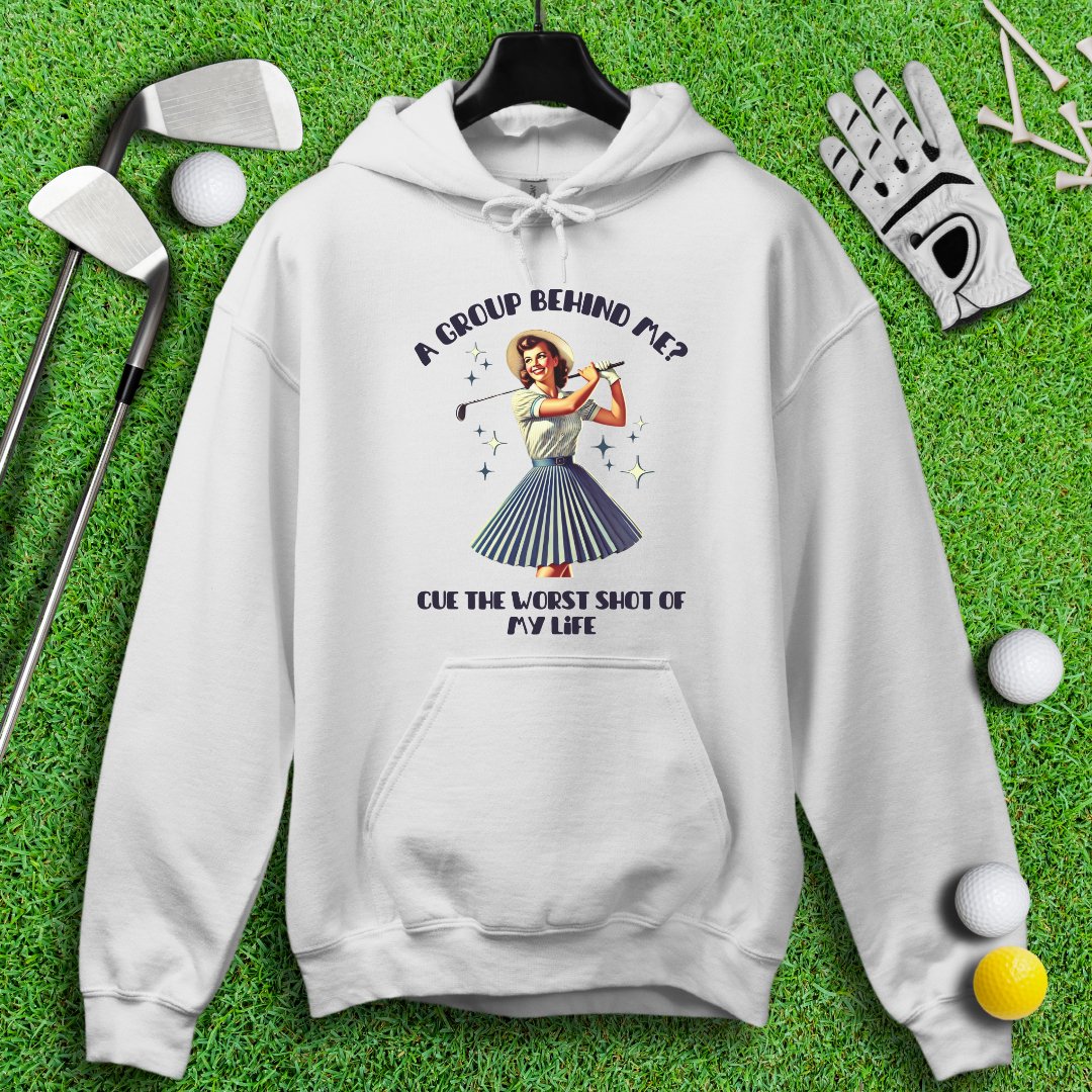 Can't Golf When Group Behind Me Hoodie - TeeHee Golf Gear