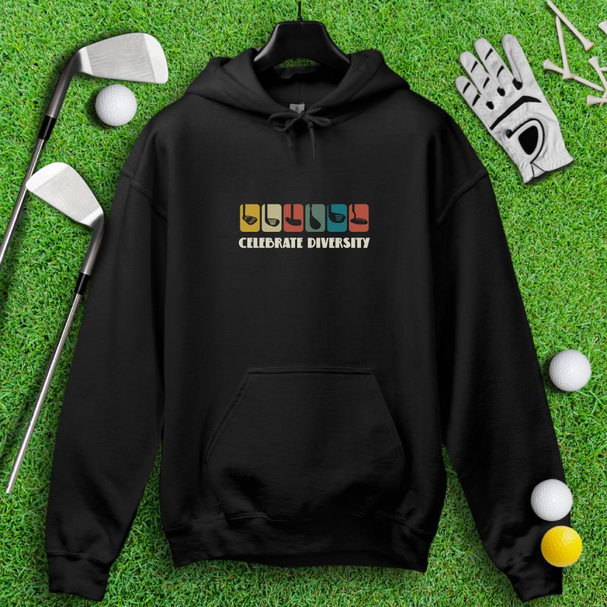 Celebrate Diversity Hoodie - TeeHee Golf Gear