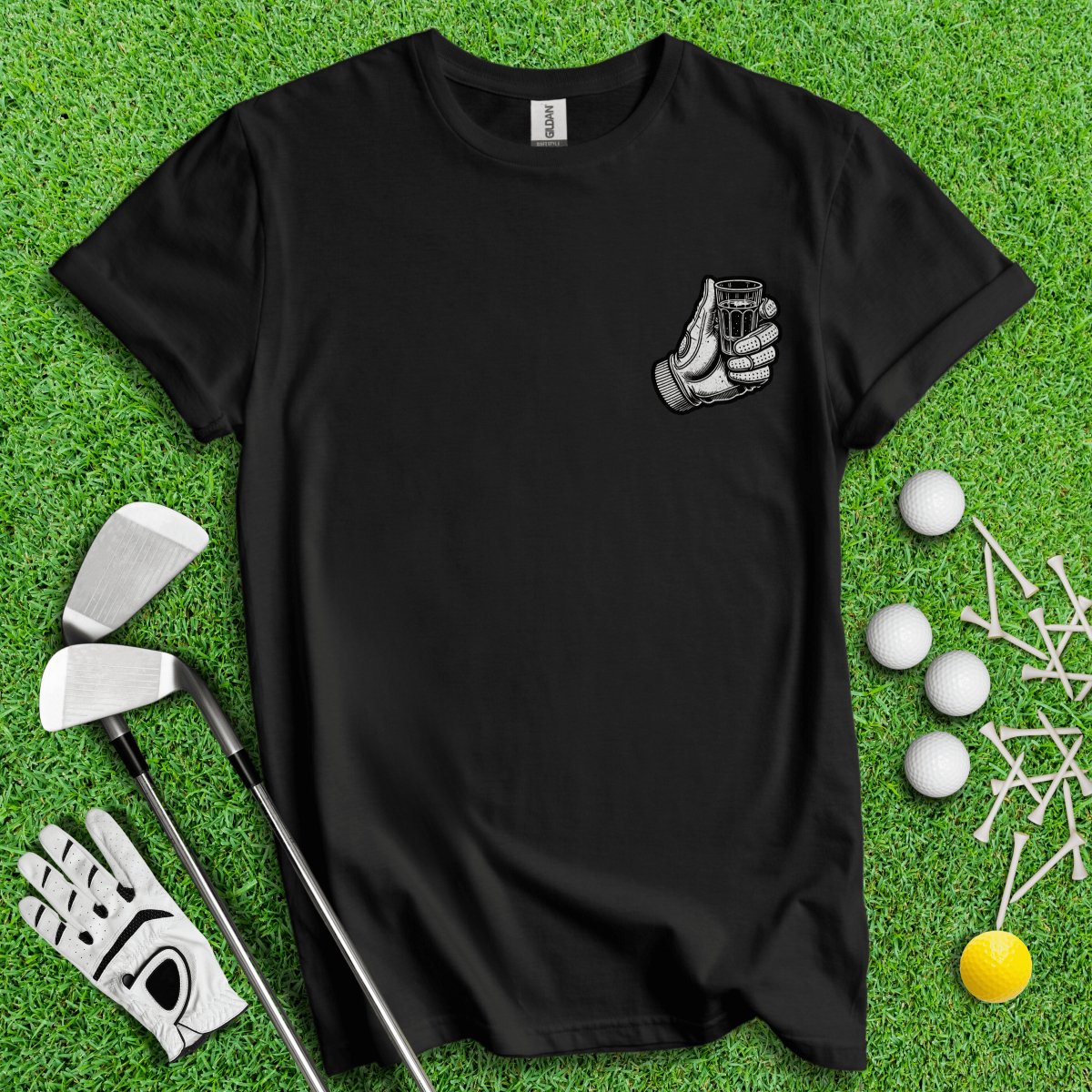 Cheers For Birdie Juice T - Shirt - TeeHee Golf Gear