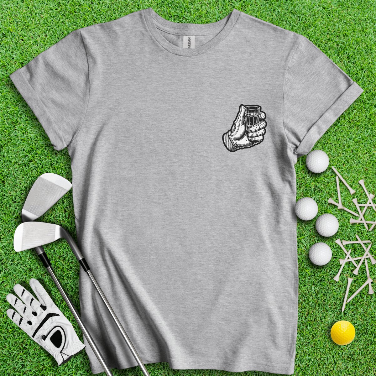 Cheers For Birdie Juice T - Shirt - TeeHee Golf Gear