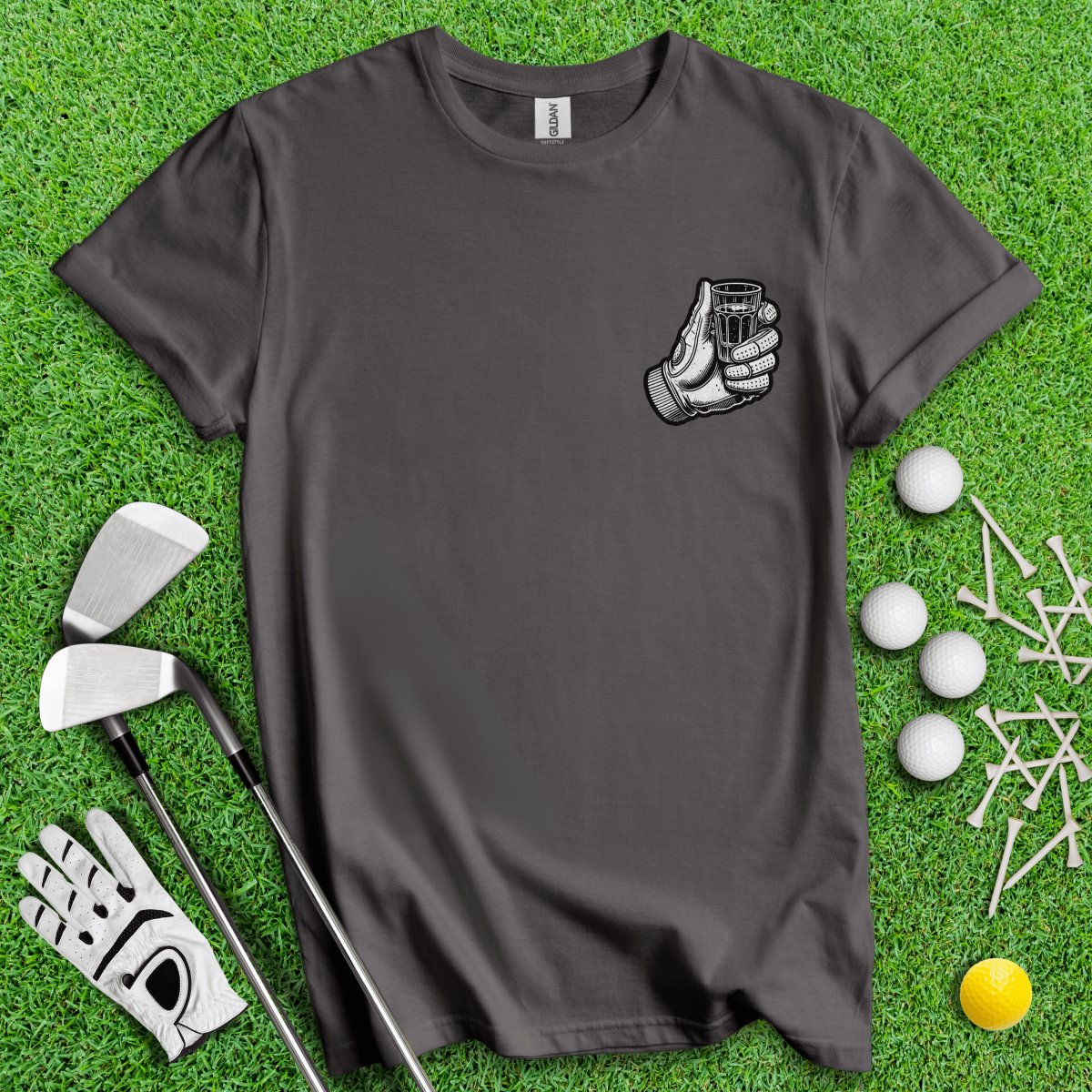 Cheers For Birdie Juice T - Shirt - TeeHee Golf Gear
