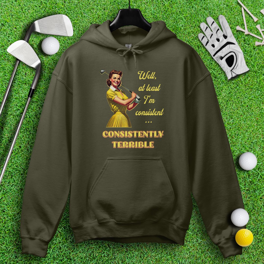 Consistent Incompetence Golf Hoodie - TeeHee Golf Gear