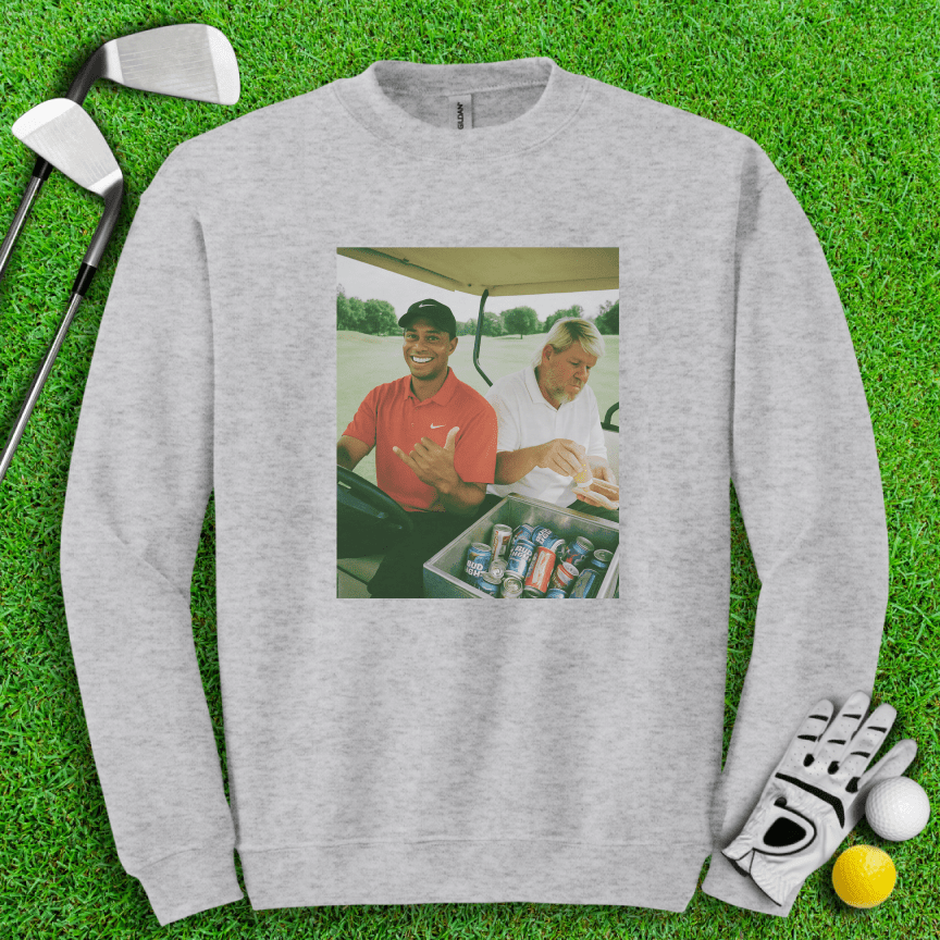 Daly Tiger Beer Cart Crewneck - TeeHee Golf Gear