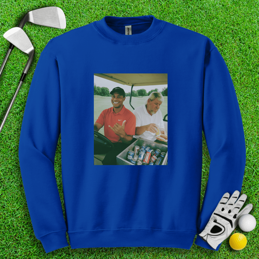 Daly Tiger Beer Cart Crewneck - TeeHee Golf Gear
