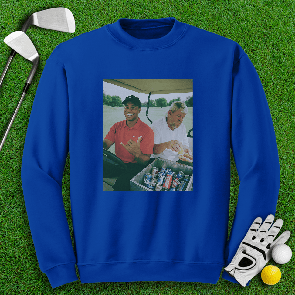 Daly Tiger Beer Cart Crewneck - TeeHee Golf Gear
