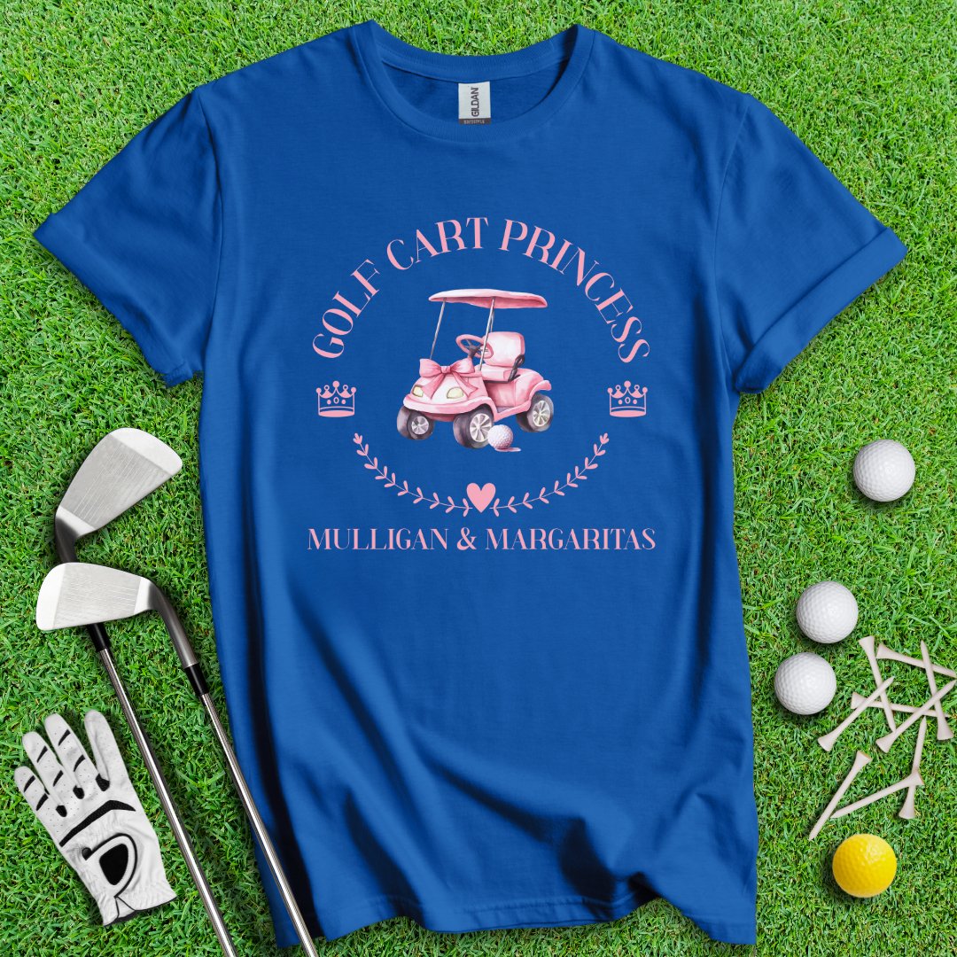 Golf Cart Princess T-Shirt - TeeHee Golf Gear
