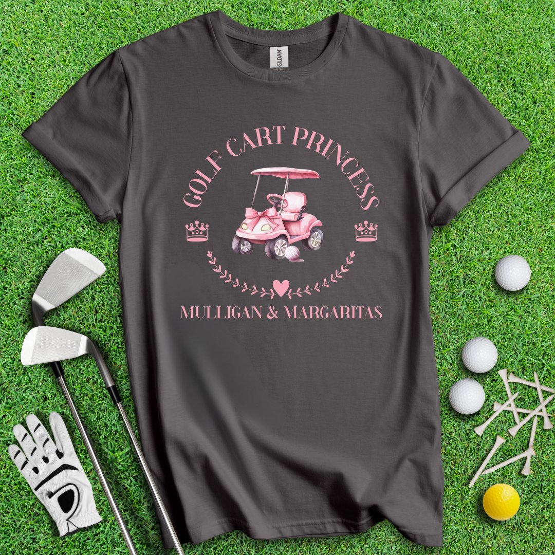 Golf Cart Princess T-Shirt - TeeHee Golf Gear