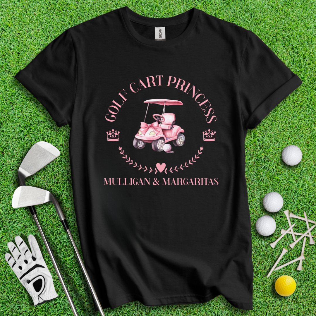 Golf Cart Princess T-Shirt - TeeHee Golf Gear