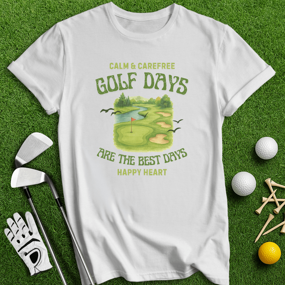 Golf Days Best Days T-shirt - TeeHee Golf Gear