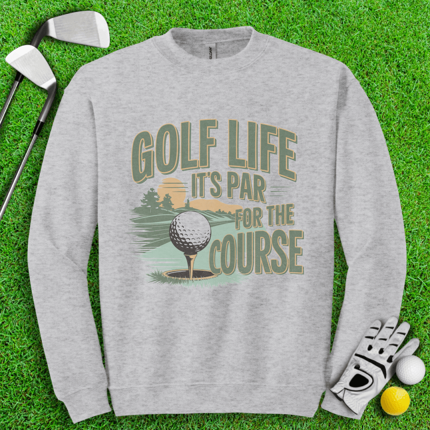 Golf Life Retro Crewneck - TeeHee Golf Gear