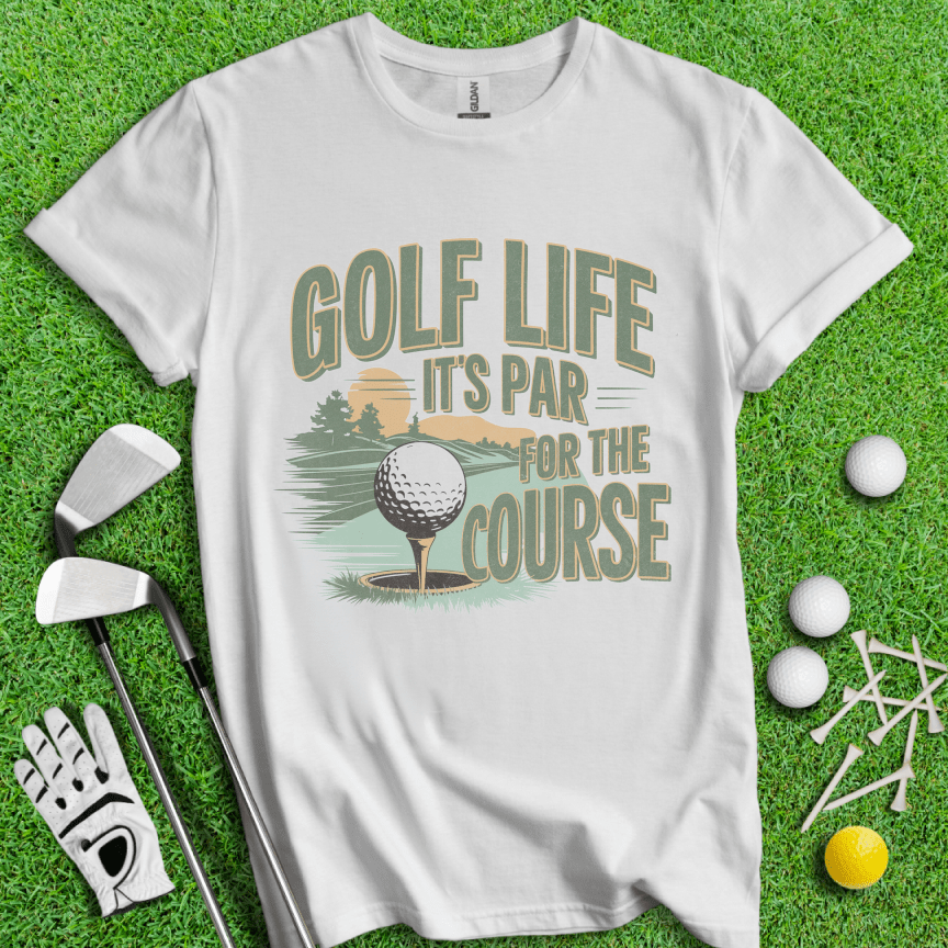 Golf Life Retro T-shirt - TeeHee Golf Gear