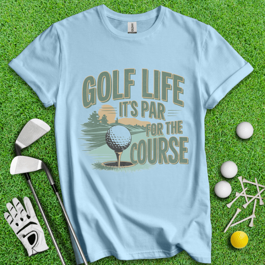 Golf Life Retro T-shirt - TeeHee Golf Gear