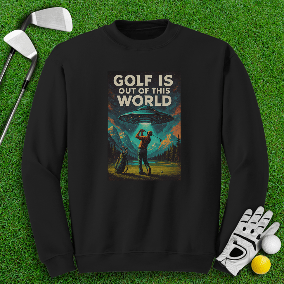 Golf Out Of World Crewneck - TeeHee Golf Gear