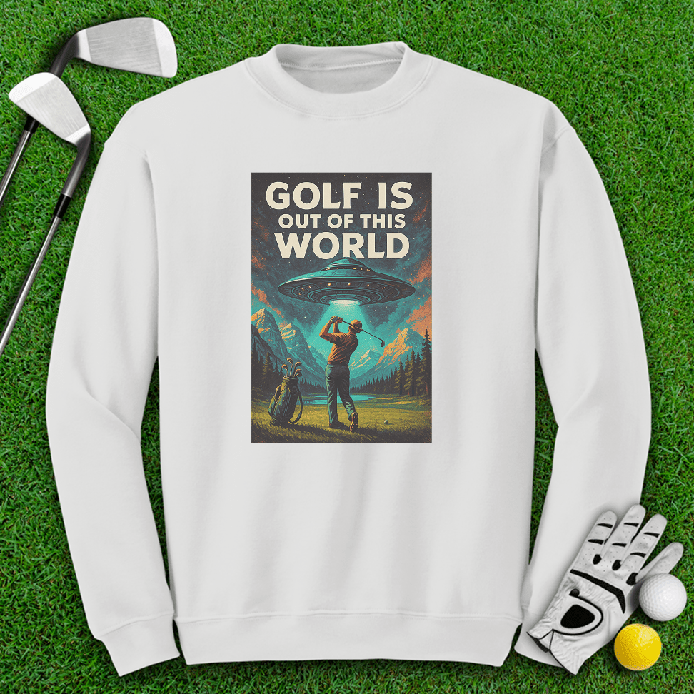 Golf Out Of World Crewneck - TeeHee Golf Gear