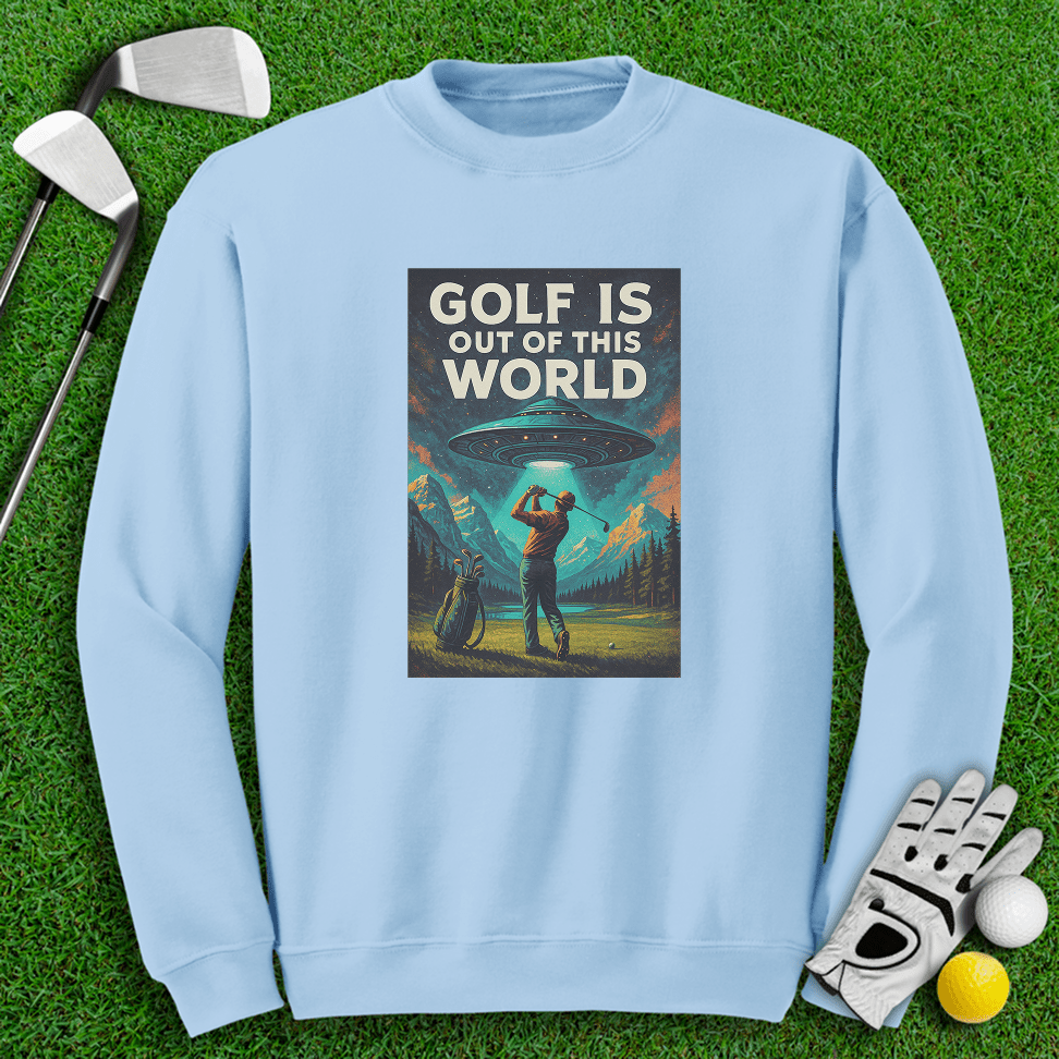 Golf Out Of World Crewneck - TeeHee Golf Gear