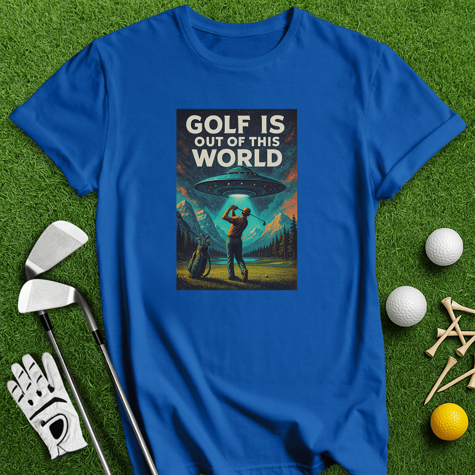 Golf Out Of World T-shirt - TeeHee Golf Gear