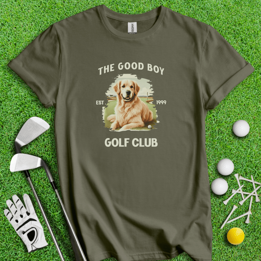 Good Boy Club T-shirt - TeeHee Golf Gear