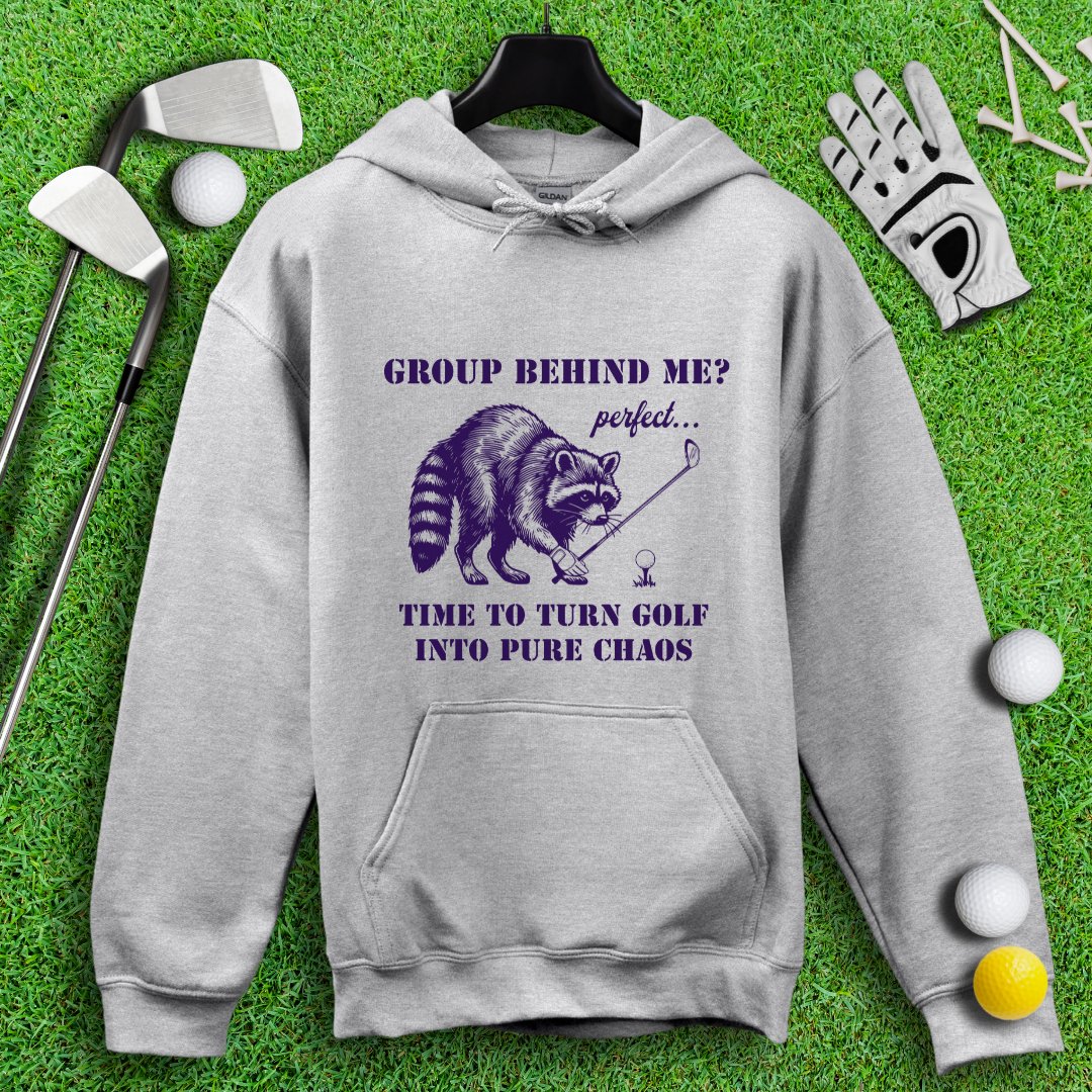 Group Behind Me Pure Chaos Hoodie - TeeHee Golf Gear
