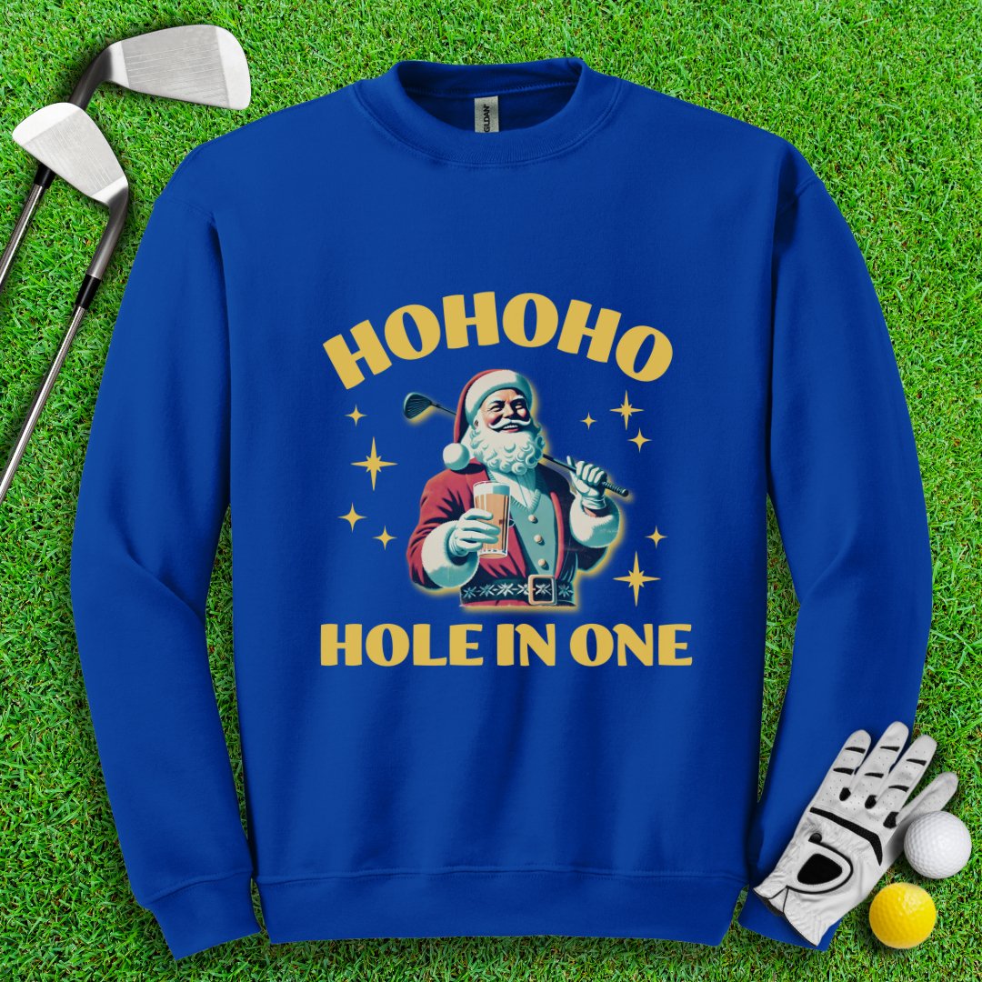 Hohoho Hole - In - One Crewneck - TeeHee Golf Gear