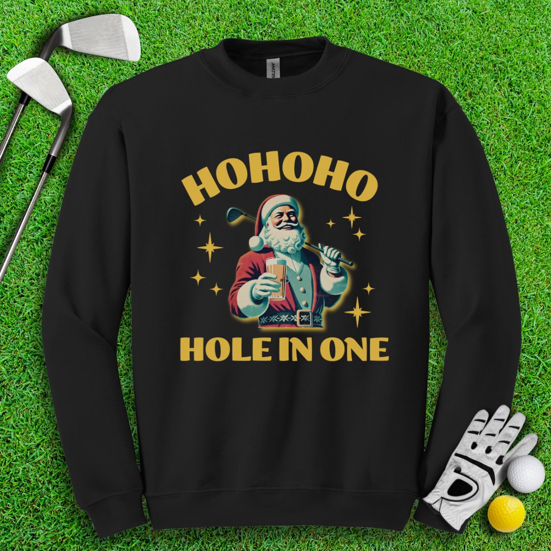 Hohoho Hole - In - One Crewneck - TeeHee Golf Gear