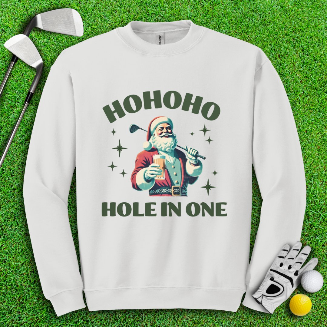 Hohoho Hole - In - One Crewneck - TeeHee Golf Gear