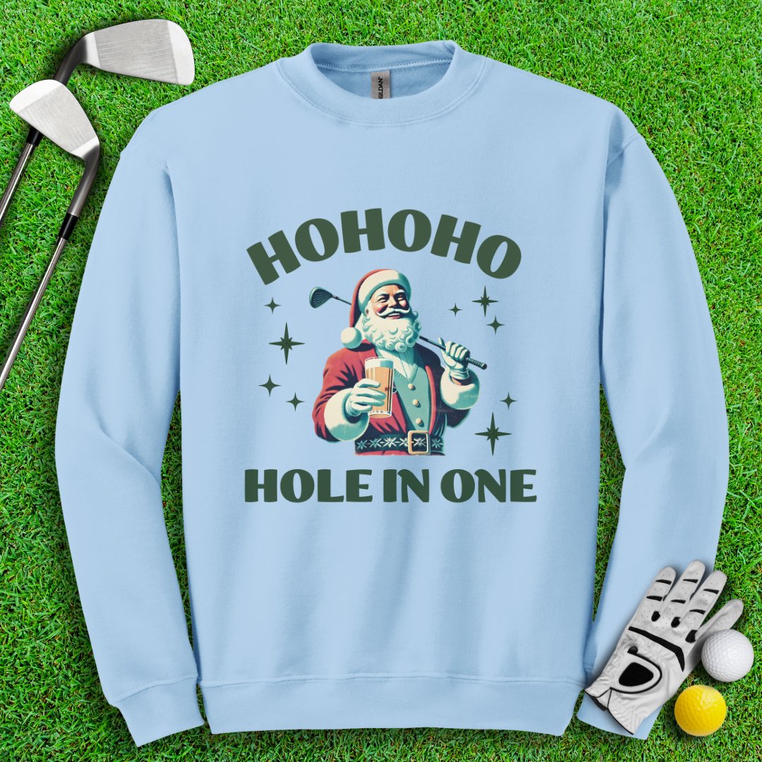 Hohoho Hole - In - One Crewneck - TeeHee Golf Gear