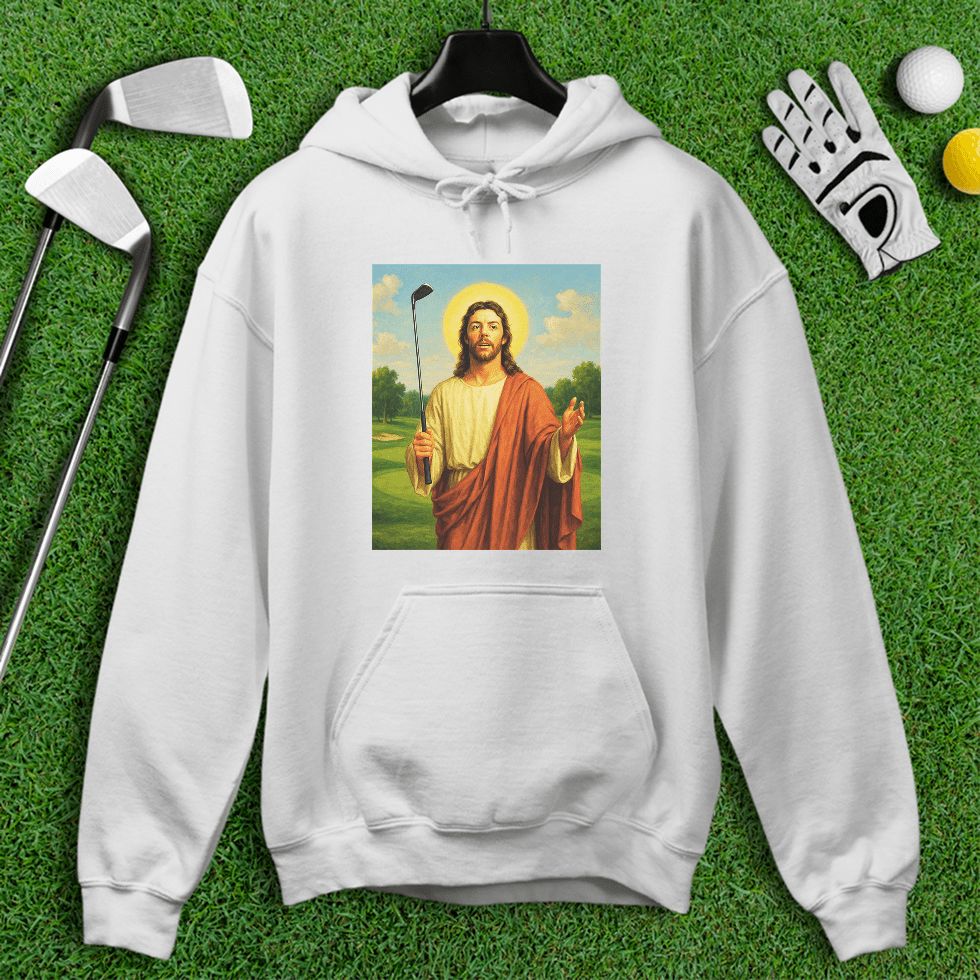 Jesus Rory McIlroy Hoodie - TeeHee Golf Gear
