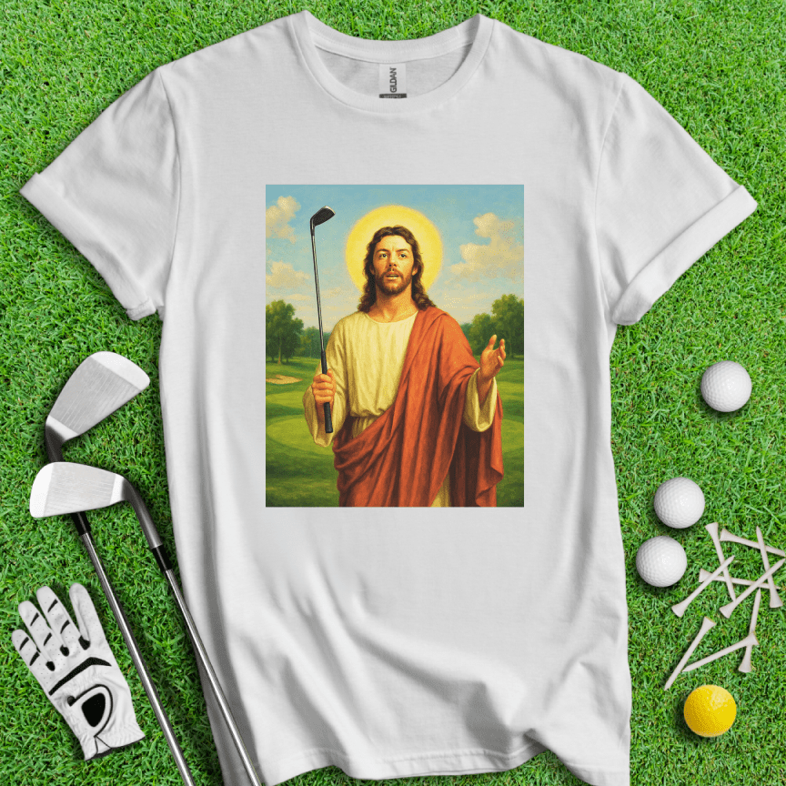 Jesus Rory McIlroy T-Shirt - TeeHee Golf Gear
