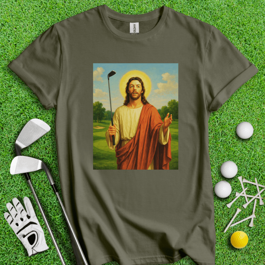 Jesus Rory McIlroy T-Shirt - TeeHee Golf Gear