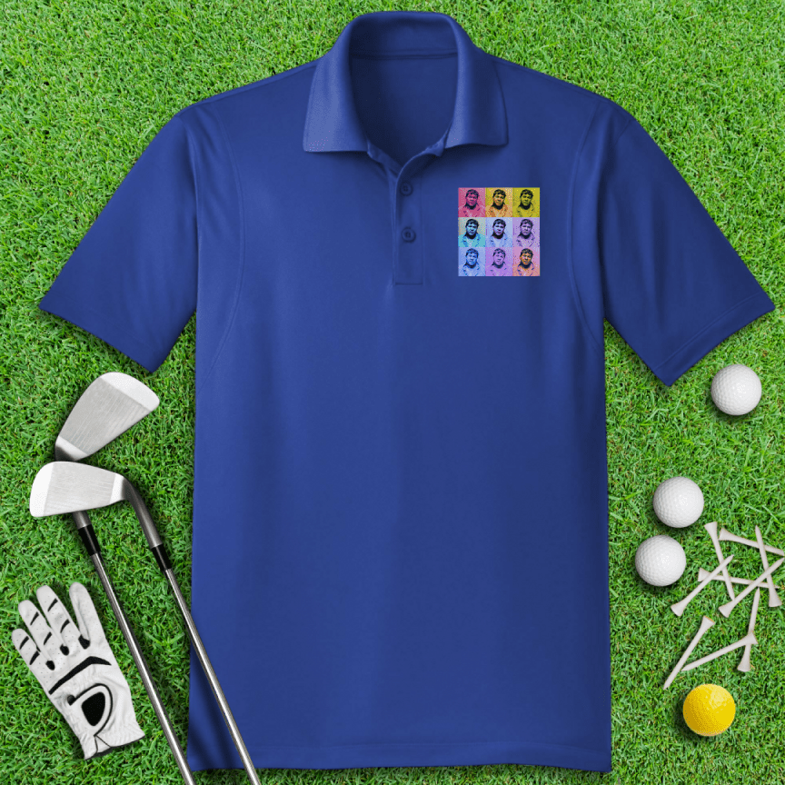 John Daly Pop Art Polo Shirt - TeeHee Golf Gear