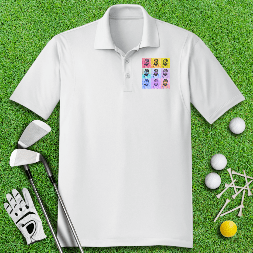 John Daly Pop Art Polo Shirt - TeeHee Golf Gear