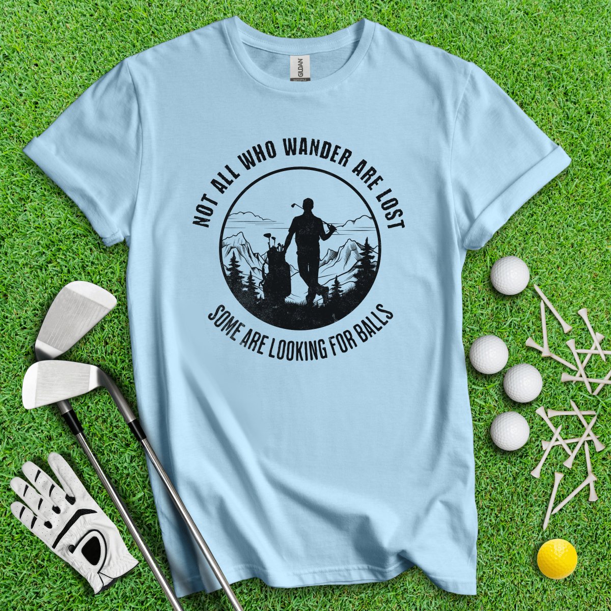 Just Looking for Golf Balls T - Shirt - TeeHee Golf Gear