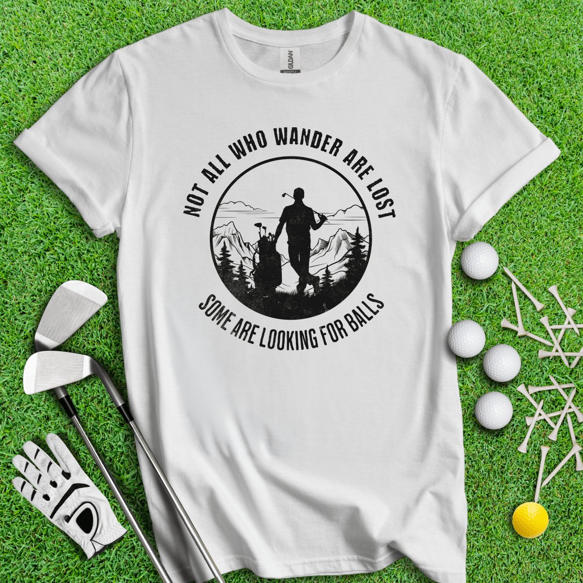 Just Looking for Golf Balls T - Shirt - TeeHee Golf Gear