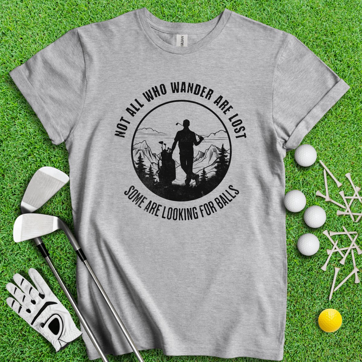 Just Looking for Golf Balls T - Shirt - TeeHee Golf Gear