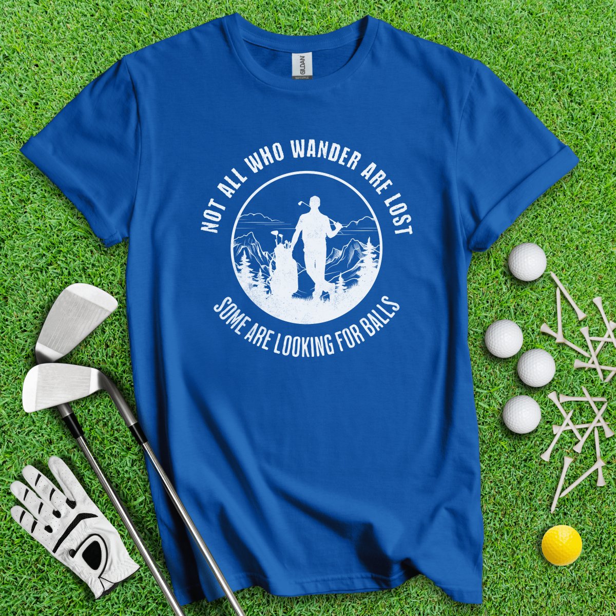 Just Looking for Golf Balls T - Shirt - TeeHee Golf Gear