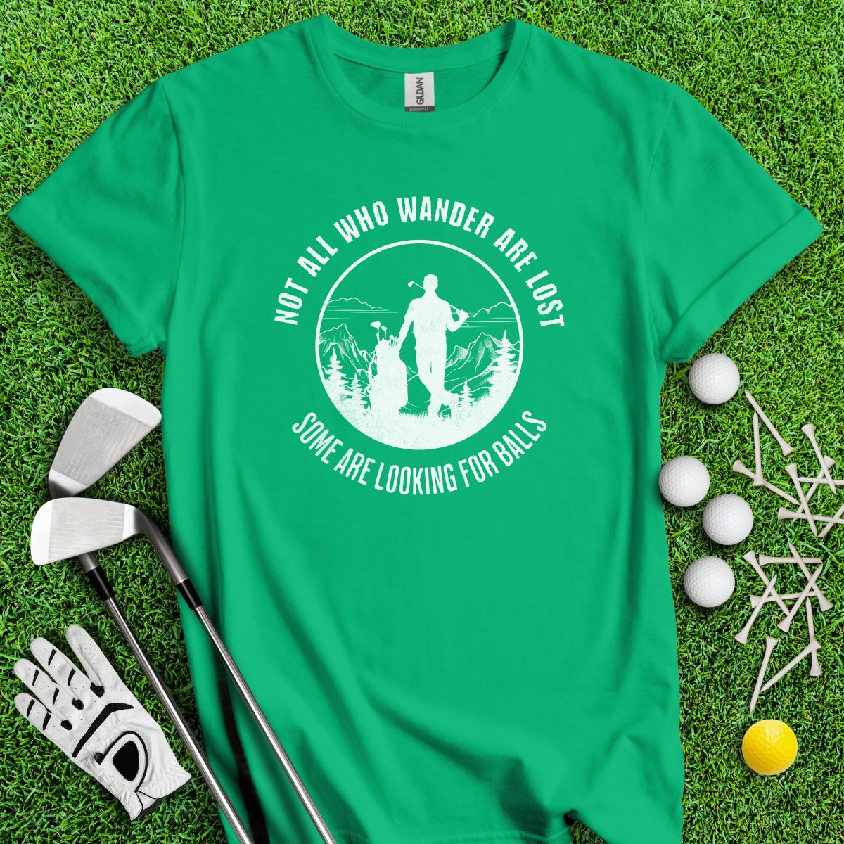 Just Looking for Golf Balls T - Shirt - TeeHee Golf Gear