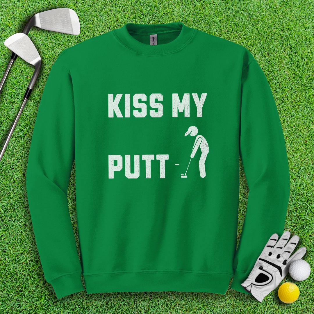 Kiss My Putt Crewneck - TeeHee Golf Gear