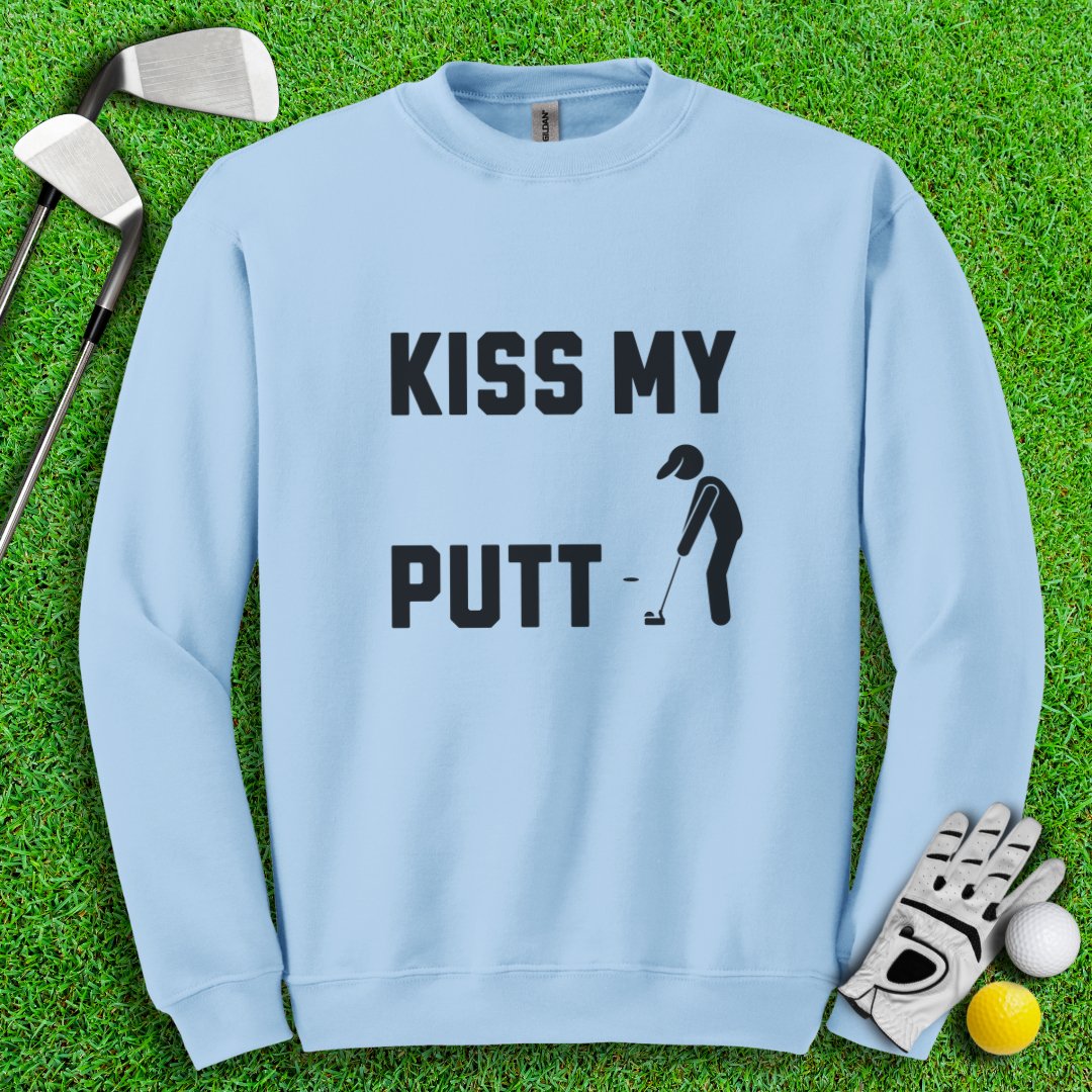 Kiss My Putt Crewneck - TeeHee Golf Gear