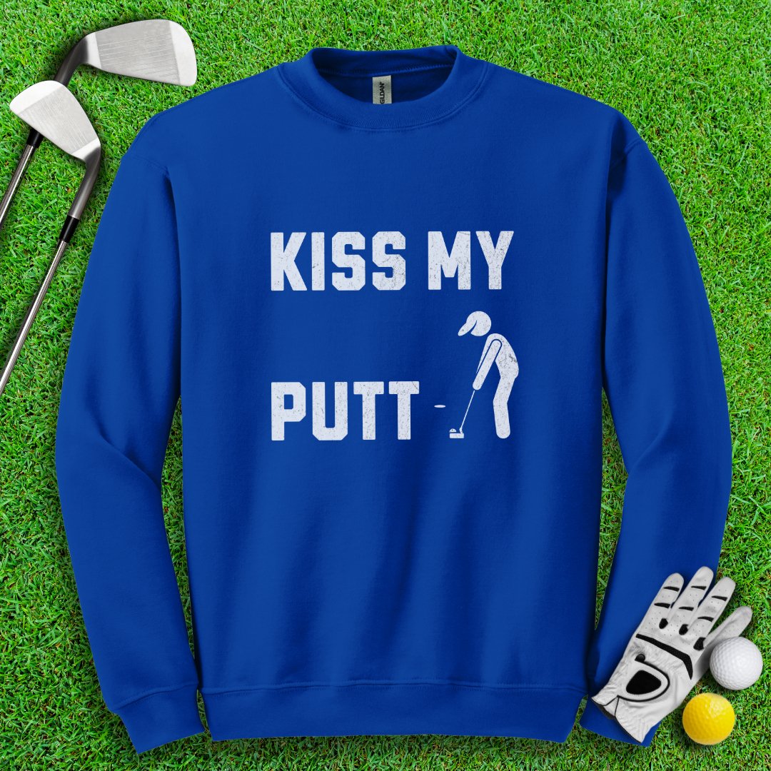Kiss My Putt Crewneck - TeeHee Golf Gear