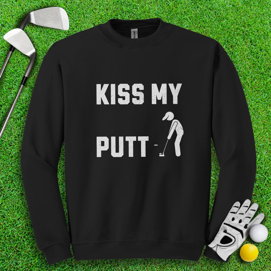 Kiss My Putt Crewneck - TeeHee Golf Gear