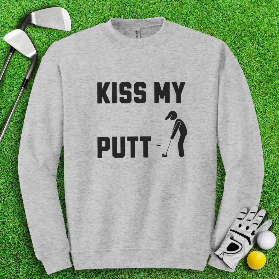 Kiss My Putt Crewneck - TeeHee Golf Gear