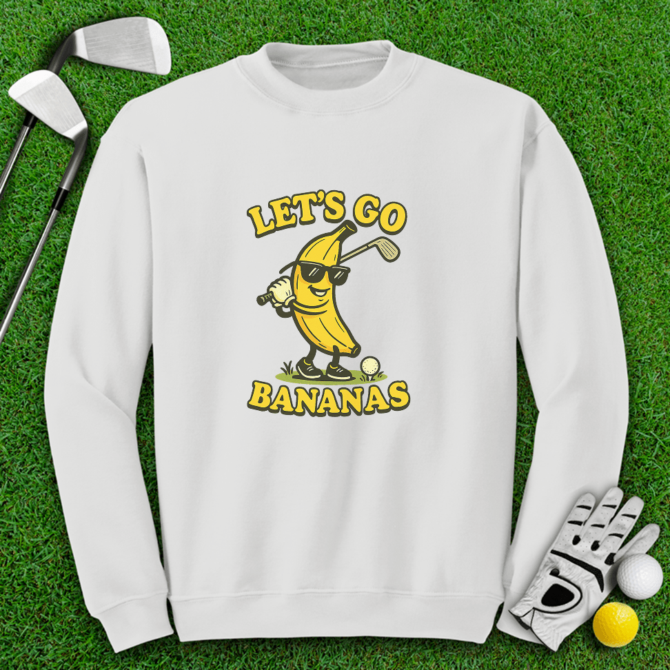 Let’s Go Bananas Crewneck - TeeHee Golf Gear