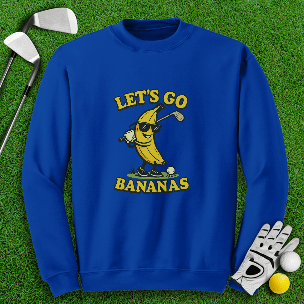 Let’s Go Bananas Crewneck - TeeHee Golf Gear