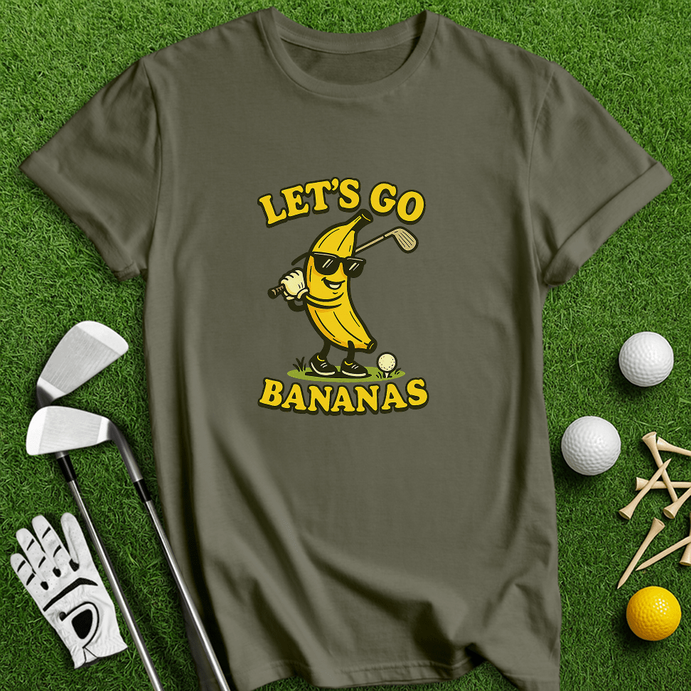Let’s Go Bananas T-shirt - TeeHee Golf Gear