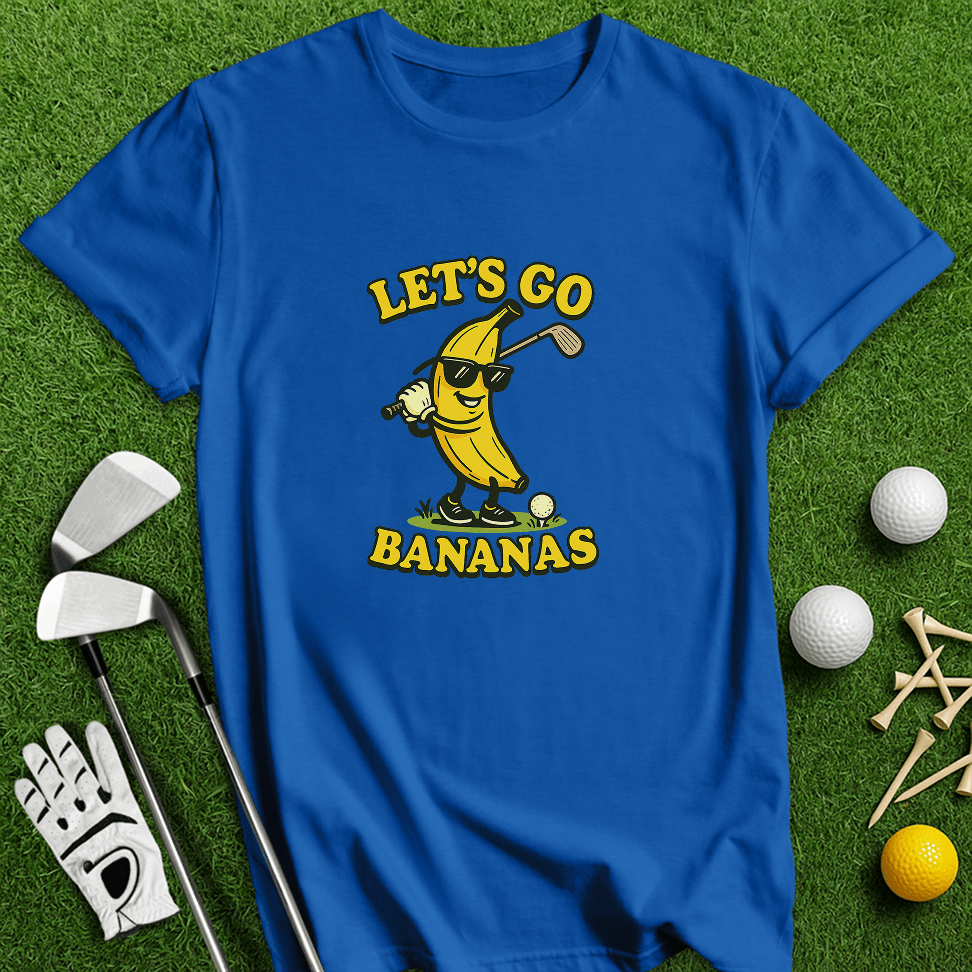 Let’s Go Bananas T-shirt - TeeHee Golf Gear