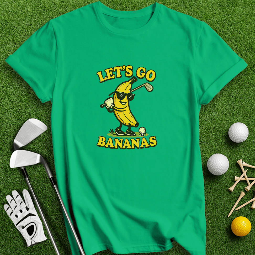 Let’s Go Bananas T-shirt - TeeHee Golf Gear