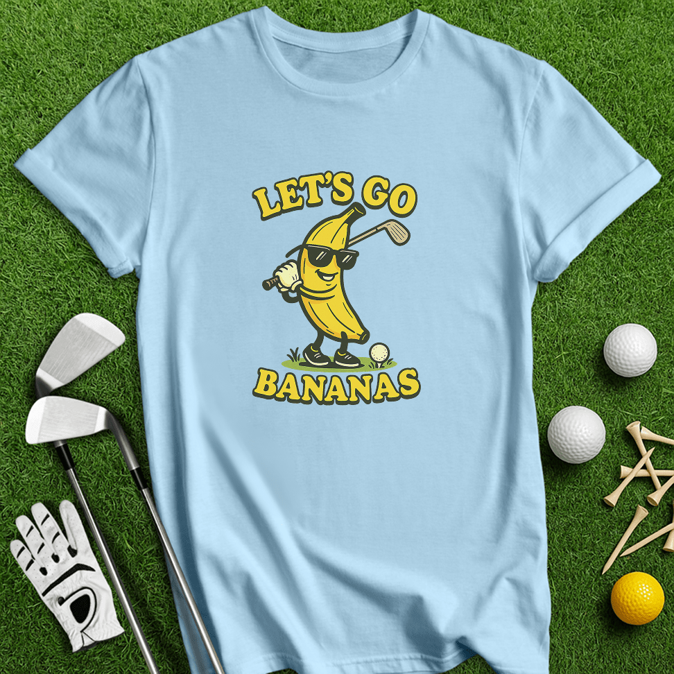 Let’s Go Bananas T-shirt - TeeHee Golf Gear